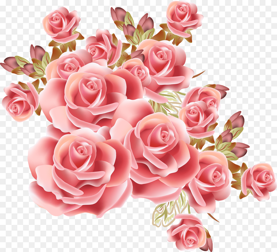 Rose Flower Drawing Stock Photography Pink Rose Vintage, Art, Floral Design, Graphics, Pattern Png