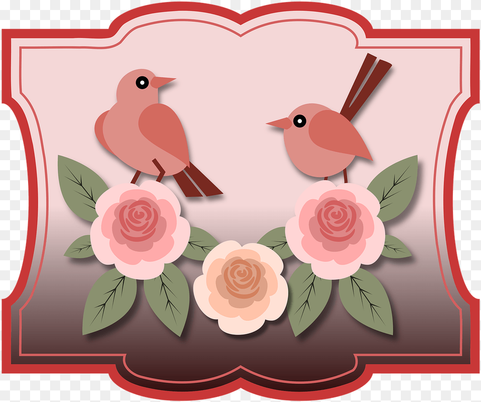 Rose Flower File, Animal, Bird, Plant Free Png Download