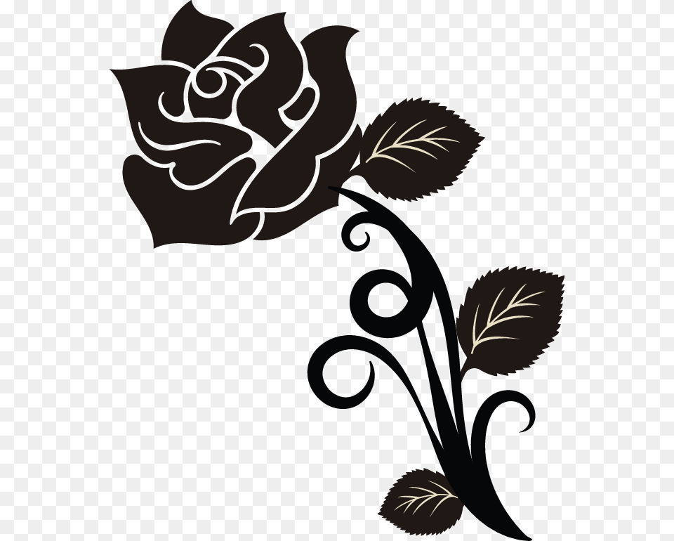 Rose Flower Logo Rose Flower Logo Vector, Art, Floral Design, Graphics, Pattern Free Png Download