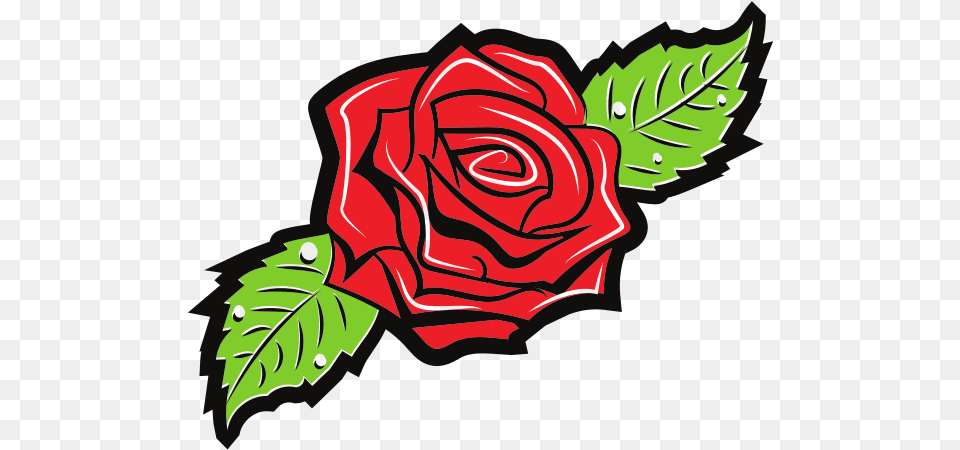 Rose Flower Silhouette Rose With Leaves Svg, Plant, Baby, Person, Face Png