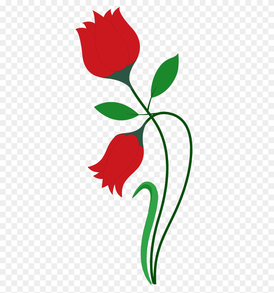 Rose Flower Vector Transparent Vector Clipart, Plant, Art, Floral Design, Graphics Png Image