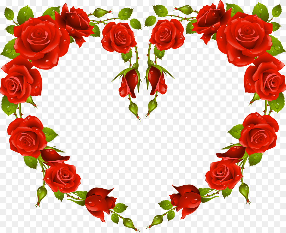 Rose Frame Clipart, Flower, Plant Free Transparent Png