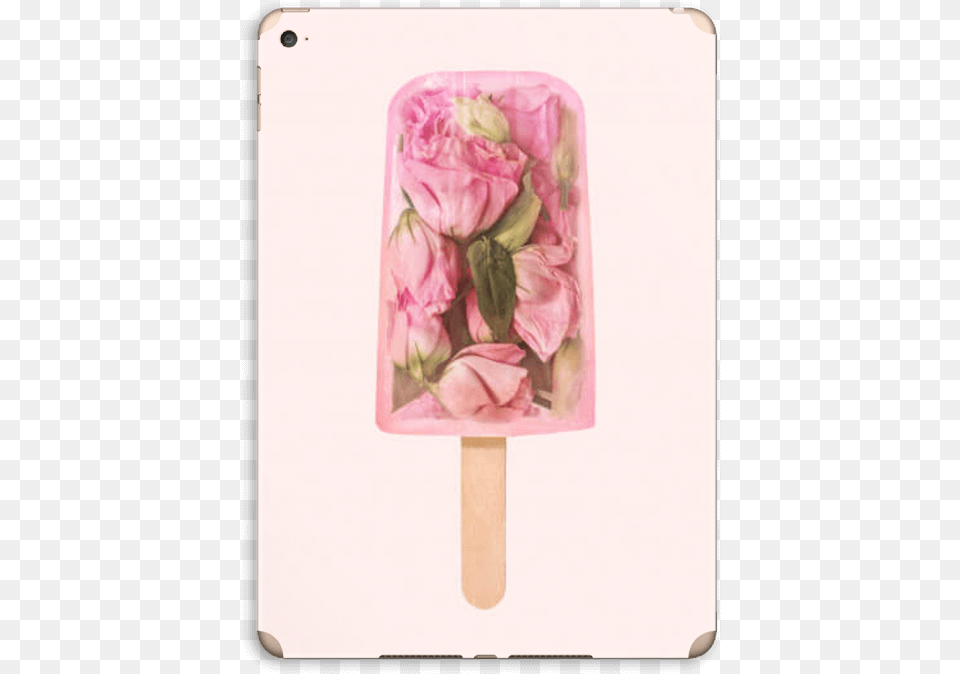 Rose Garden Popsicle Skin Ipad Air Floral Popsicle, Food, Ice Pop Png