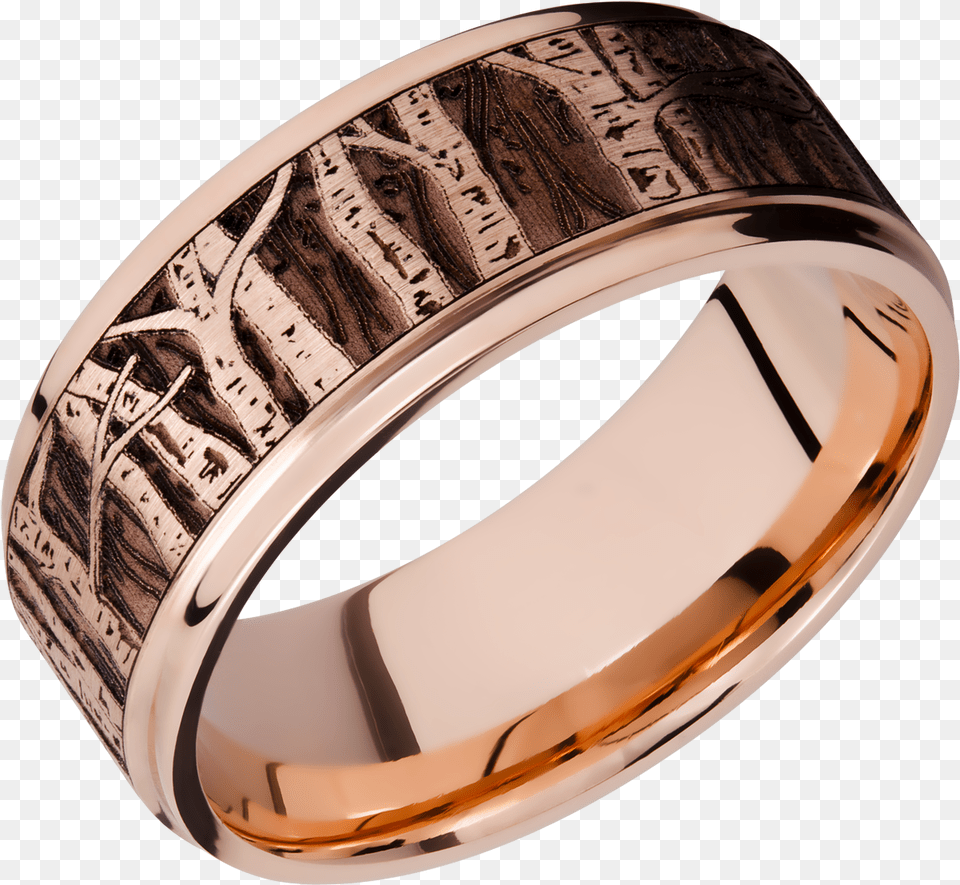 Rose Gold Aspen Tree Ring Solid, Accessories, Jewelry, Silver, Helmet Free Transparent Png