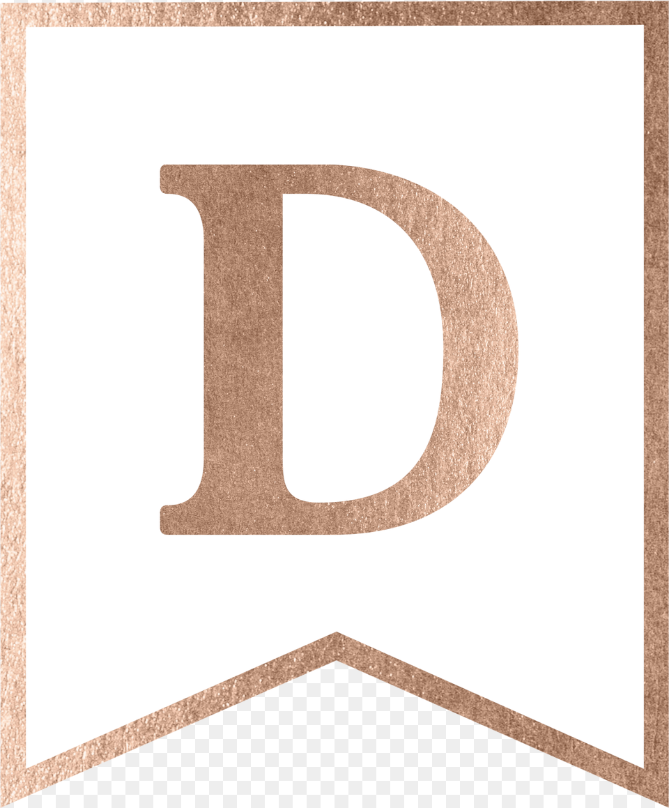 Rose Gold Banner Template Printable Gold Banner Printable, Text, Number, Symbol Png Image