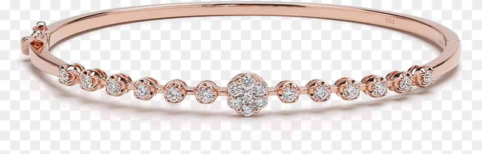 Rose Gold Bracelet Bangle, Accessories, Jewelry, Diamond, Gemstone Png Image