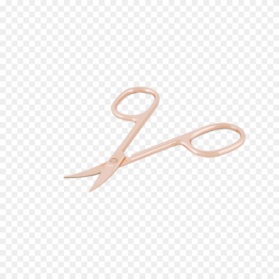 Rose Gold Brow Scissors, Blade, Shears, Weapon Png