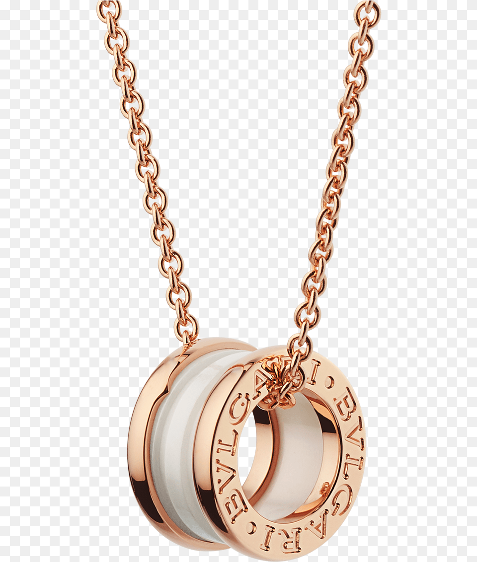 Rose Gold Bvlgari Necklace, Accessories, Jewelry, Diamond, Gemstone Free Transparent Png