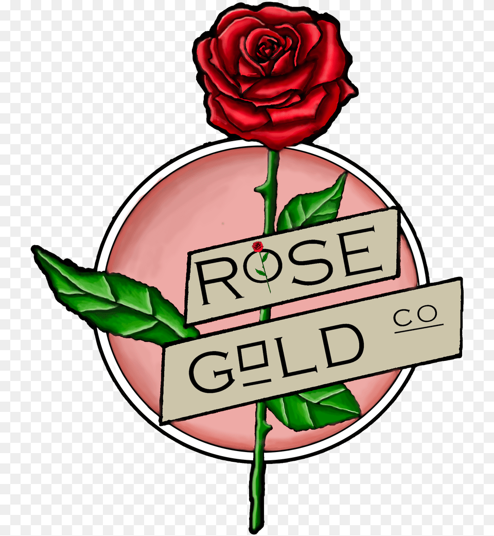 Rose Gold Co Logo Alternate1 Handy Verboten Schild, Flower, Plant Free Png Download