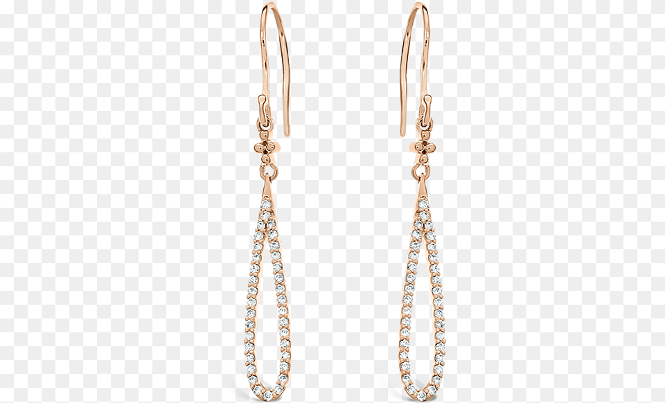 Rose Gold Drop Earrings Australian Diamond Company Earrings, Accessories, Earring, Jewelry, Blade Free Png