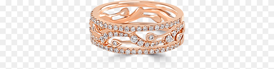 Rose Gold Filigree Ring Jewellery, Accessories, Jewelry, Ornament, Diamond Free Png