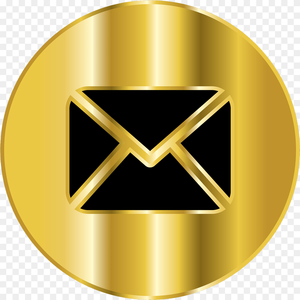Rose Gold Gmail Icon Gold Email Icon, Disk Free Transparent Png