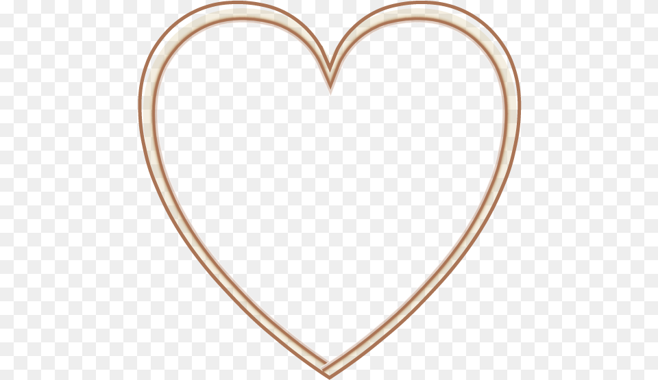 Rose Gold Heart Png