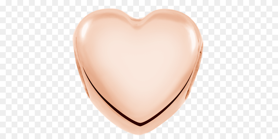 Rose Gold Heart Charm By Emma Amp Roe Heart, Plate Png Image