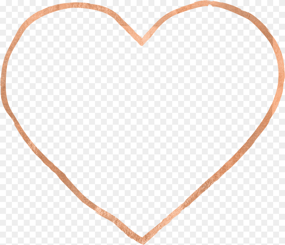 Rose Gold Heart Clipart Picture Freeuse About Rose Gold Heart, Accessories, Jewelry, Necklace Free Transparent Png