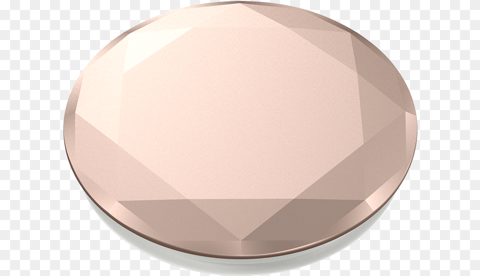 Rose Gold Metallic Diamond Circle, Face, Head, Person, Cosmetics Png Image