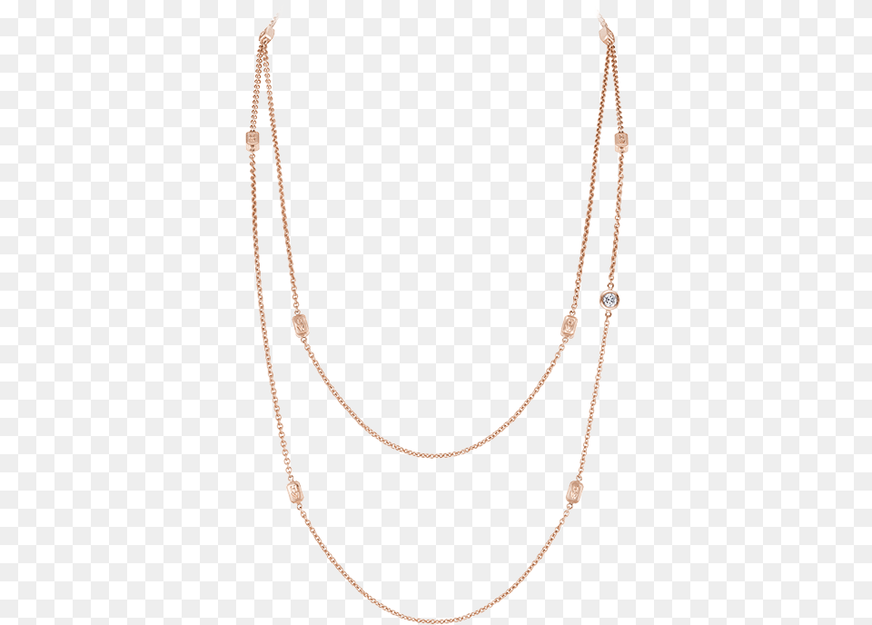 Rose Gold Necklace, Accessories, Jewelry, Chain Png Image