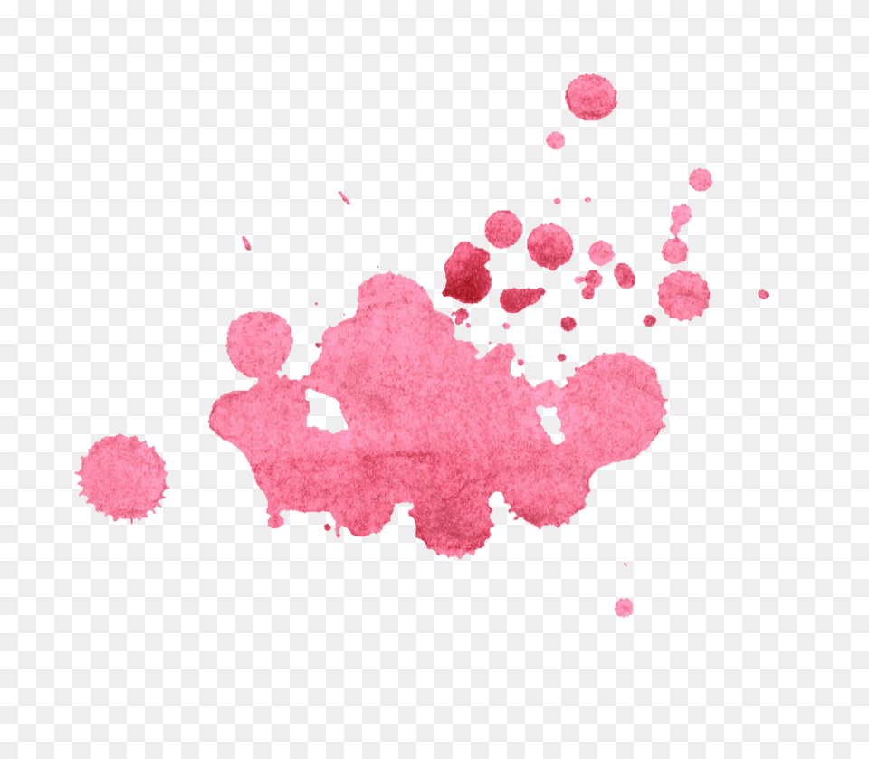 Rose Gold Paint Splatter, Stain Free Png