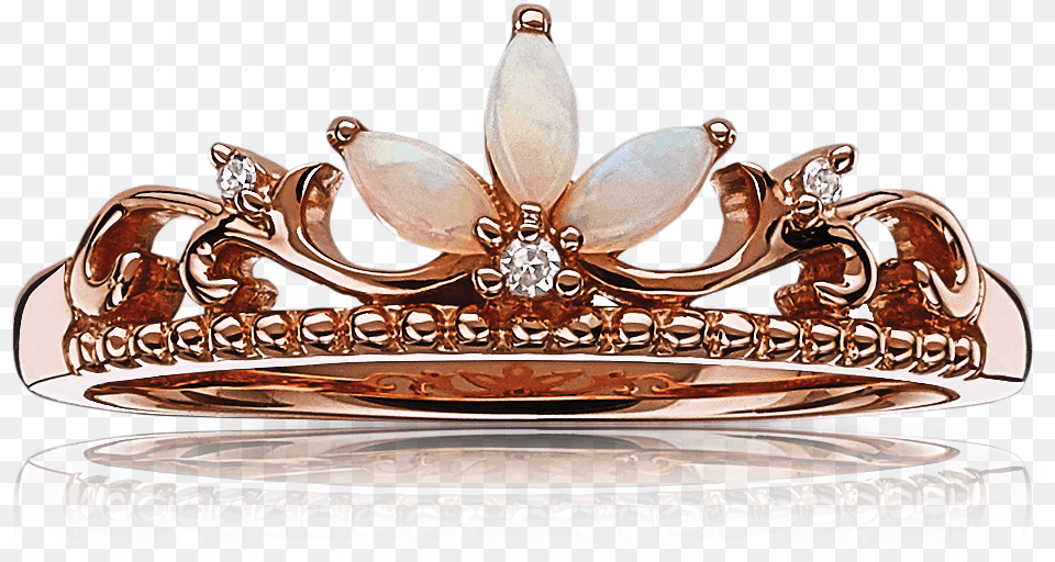 Rose Gold Princess Crown, Accessories, Jewelry Png Image