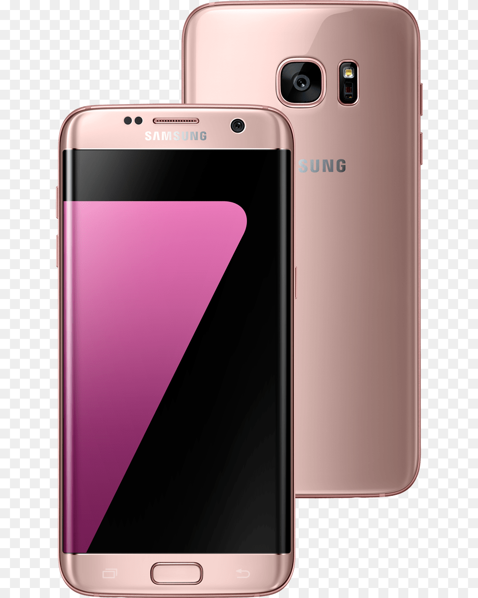 Rose Gold Samsung S7 Edge, Electronics, Mobile Phone, Phone, Iphone Free Png