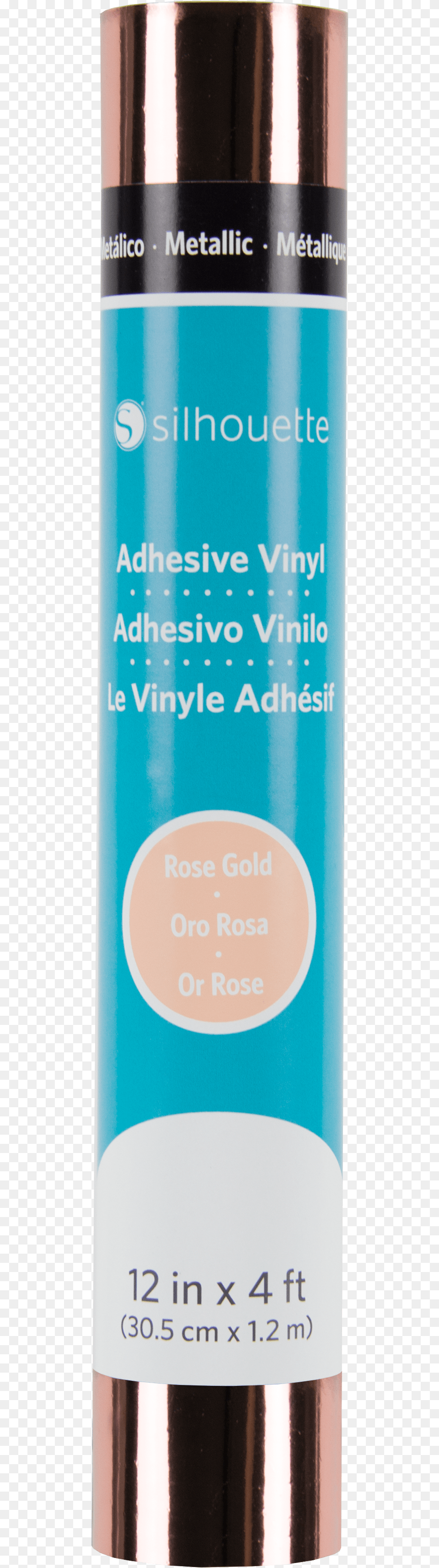 Rose Gold Silhouette Vinyl Roll Silhouette Cameo 3 Vinile, Cosmetics, Deodorant, Can, Tin Png