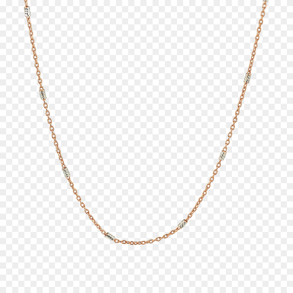 Rose Gold Sparkle Chain Whitespace, Accessories, Jewelry, Necklace Png