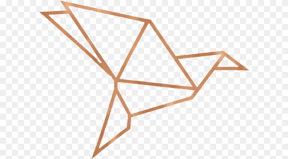 Rose Gold Triangle Transparent Transparent Gold Triangle, Star Symbol, Symbol Png