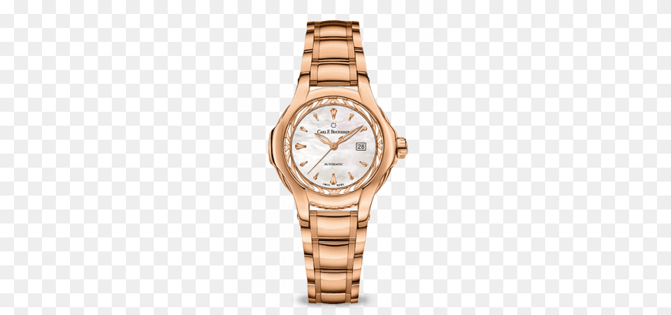 Rose Gold Watches For Men And Women Carl F Bucherer Carl Bucherer Pathos, Arm, Body Part, Person, Wristwatch Png