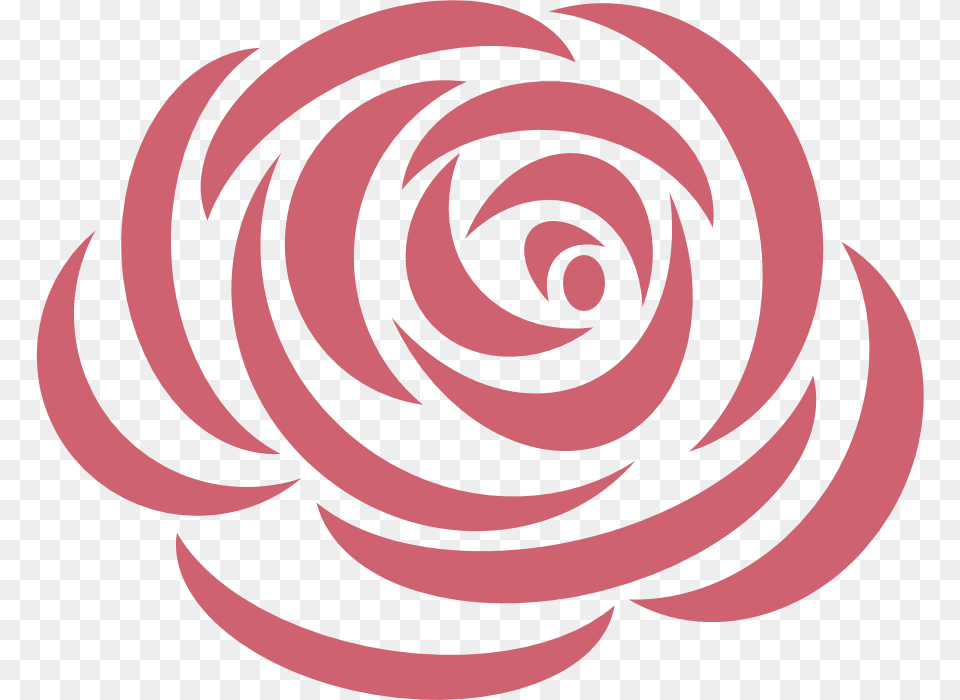 Rose Graphic, Spiral, Coil Png