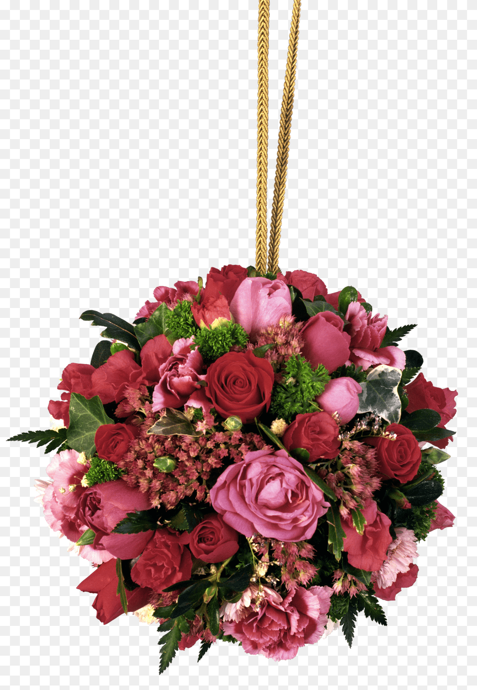 Rose Hanging Bouquet Free Png Download