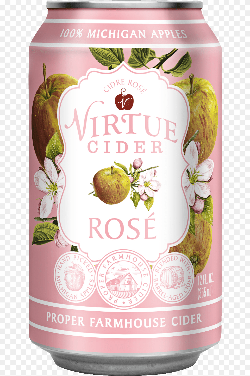 Rose Hard Cider Virtue, Apple, Food, Fruit, Plant Png Image