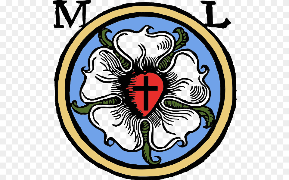 Rose Martin Luther 1530 Couleur Symbol For James Monroe, Armor, Shield Free Png