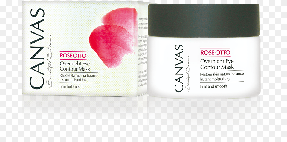 Rose Otto Overnight Eye Contour Mask Cosmetics, Deodorant, Bottle, Lotion Png Image