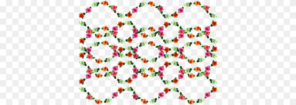Rose Pattern Accessories, Art, Floral Design, Graphics Png
