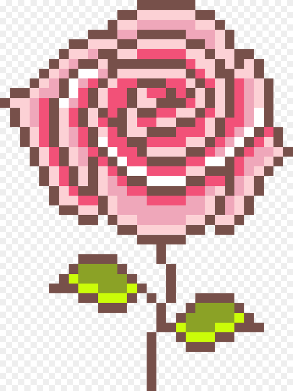 Rose Pixel Art Motheru0027s Day Pixel Art Clipart Full Size Victoria, Flower, Plant, Chess, Game Png Image
