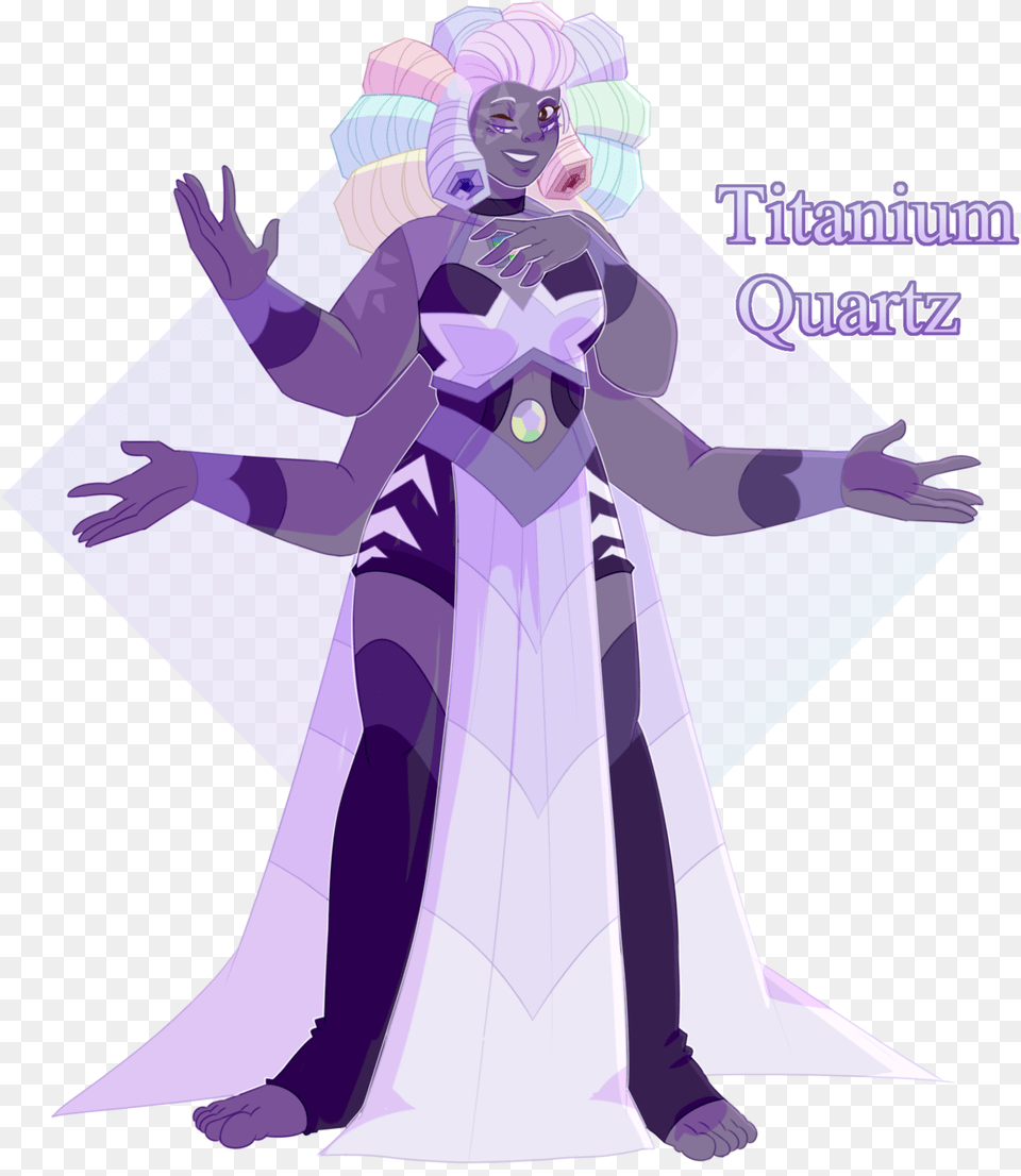 Rose Quartz And Bismuth Fusiontitanium Quartz Rose Quartz And Bismuth Fusion, Fashion, Publication, Costume, Comics Free Png