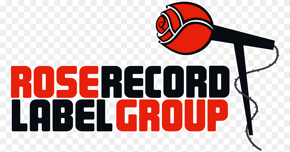 Rose Record Label Group Logo Outmed Recording Label Logo, Electrical Device, Microphone, Scoreboard Free Transparent Png