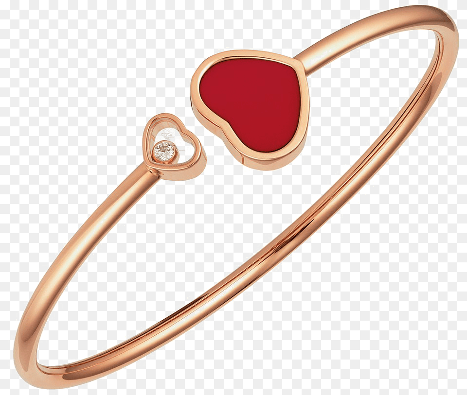 Rose Red Diamond Stone High Quality Image Arts Chopard Happy Heart Bangle, Accessories, Bracelet, Jewelry, Ring Free Transparent Png