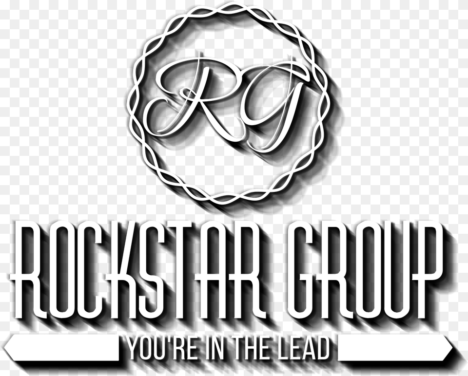 Rose Rockstar Group, Logo, Stencil, Text, Head Png