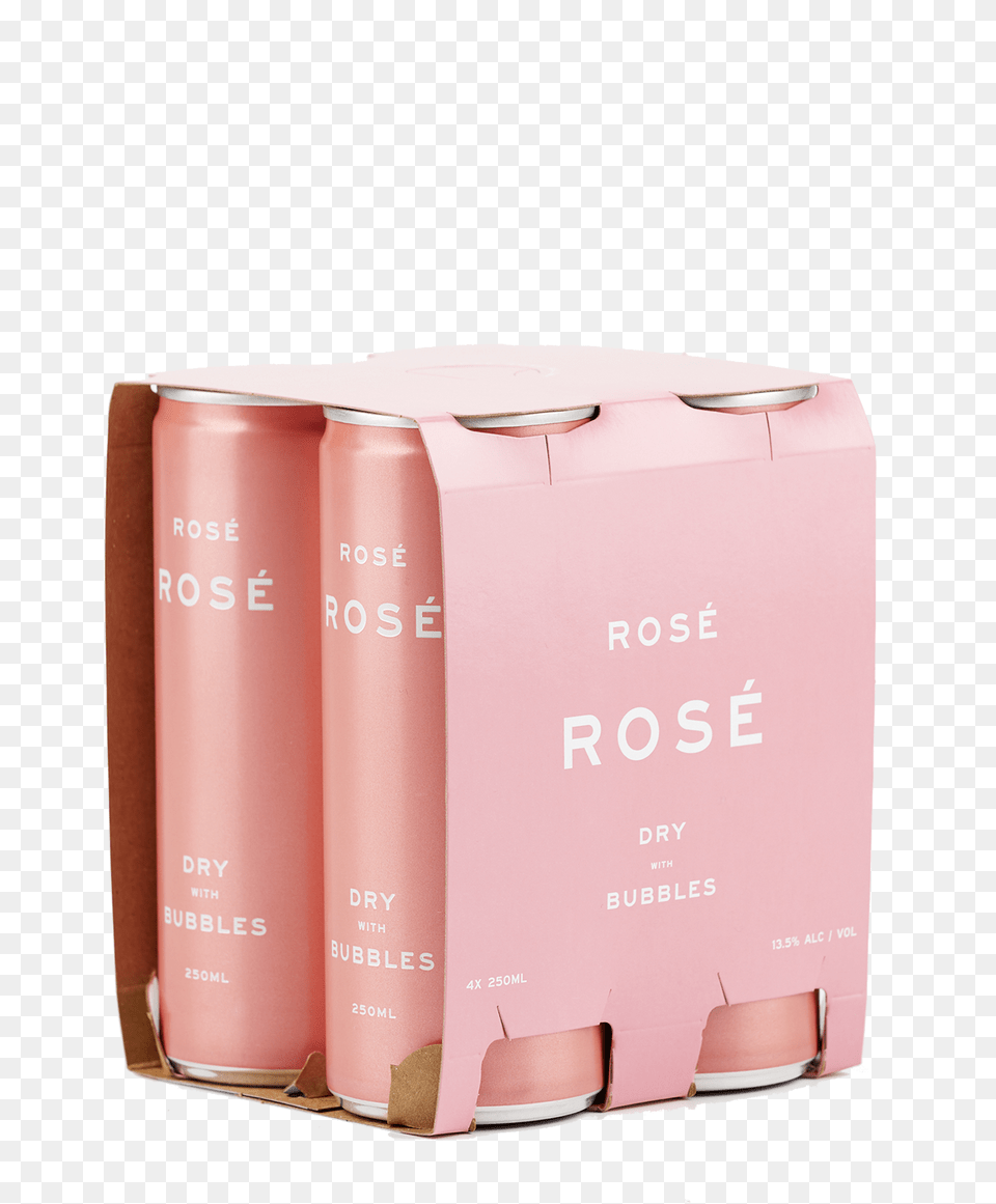 Rose Rose Dry With Bubbles Cans 250ml 4 Pack, Can, Tin Free Png Download