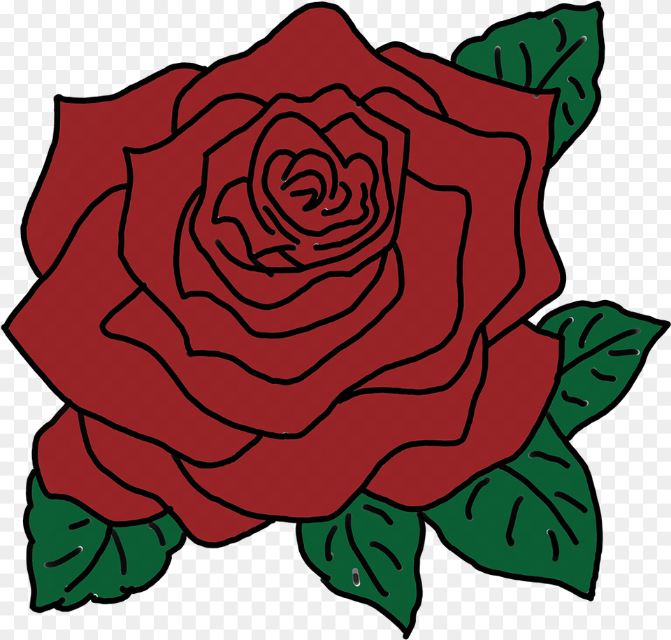 Rose Sketch To Final Design Red Rose Svg, Flower, Plant Free Transparent Png