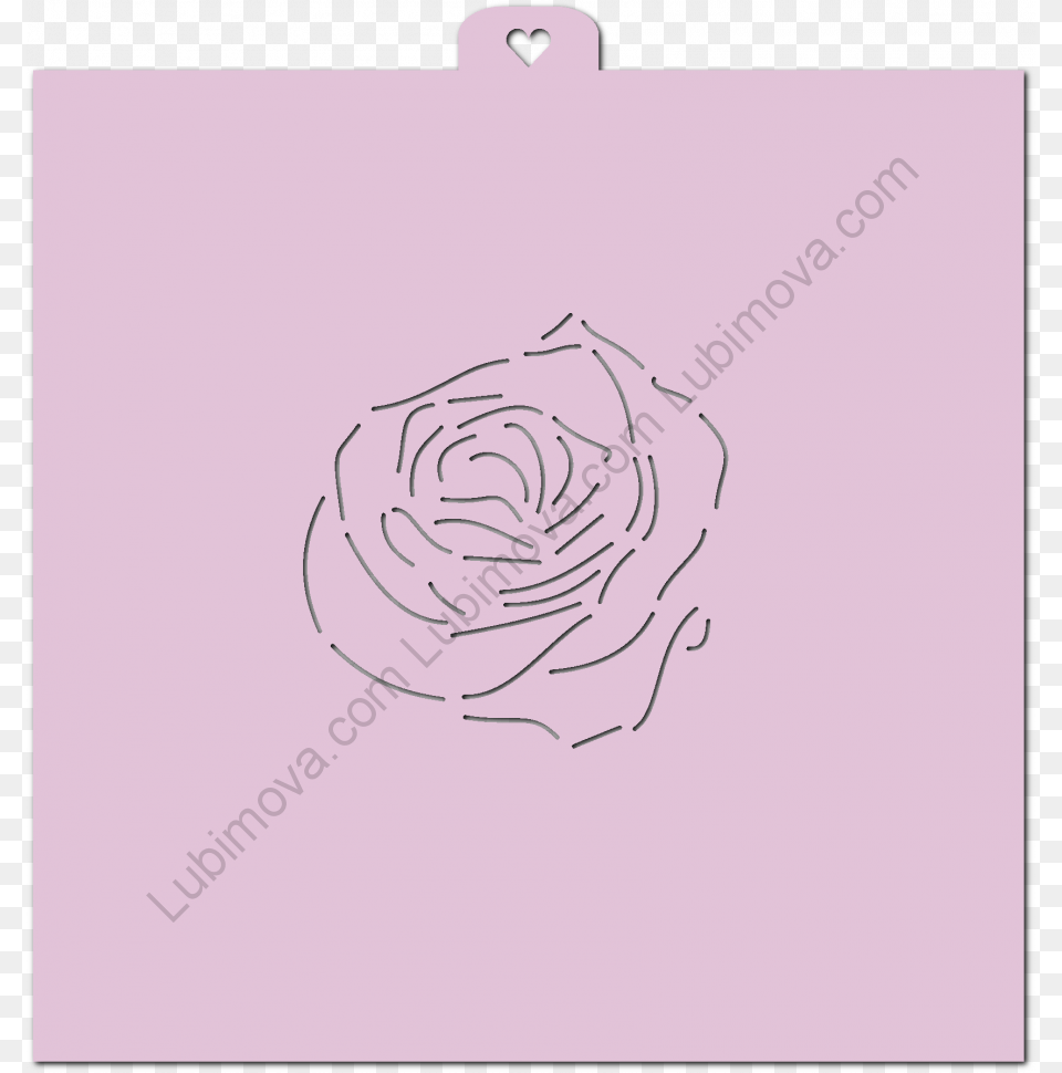 Rose Stencil, Flower, Plant Free Transparent Png