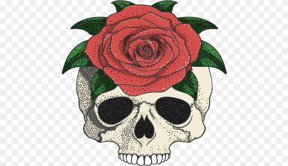 Rose Tattoo Rose Tattoo Transparent, Flower, Plant, Pattern, Art Png Image