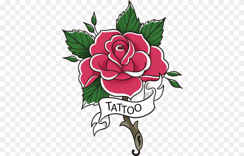 Rose Tattoo Rose Tattoo Vector, Art, Flower, Graphics, Plant Png