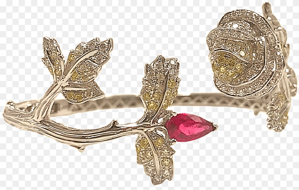 Rose Vine Cuff Bracelet Body Jewelry, Accessories, Smoke Pipe Png Image