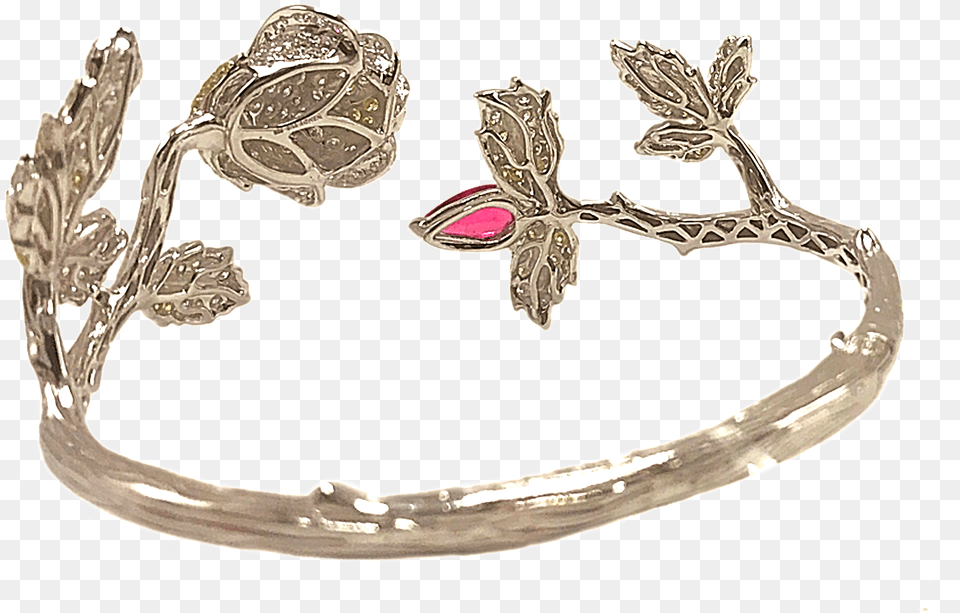 Rose Vine Cuff Bracelet Headpiece, Accessories, Jewelry, Blade, Dagger Free Png Download
