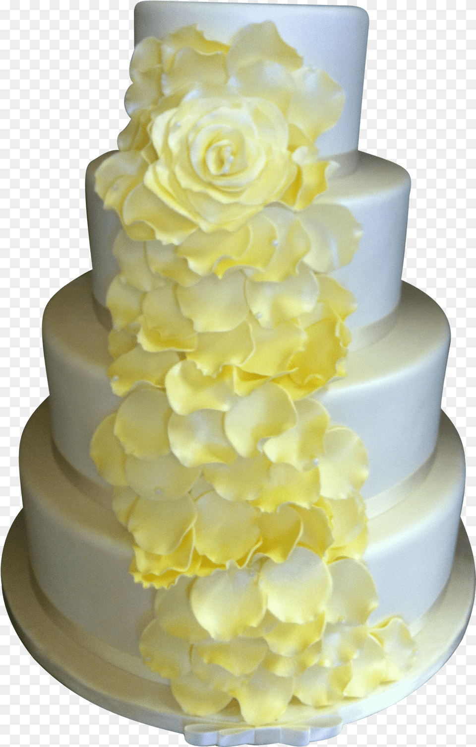 Rose Wedding Cake Wedding Cake, Dessert, Food, Wedding Cake, Flower Free Png Download