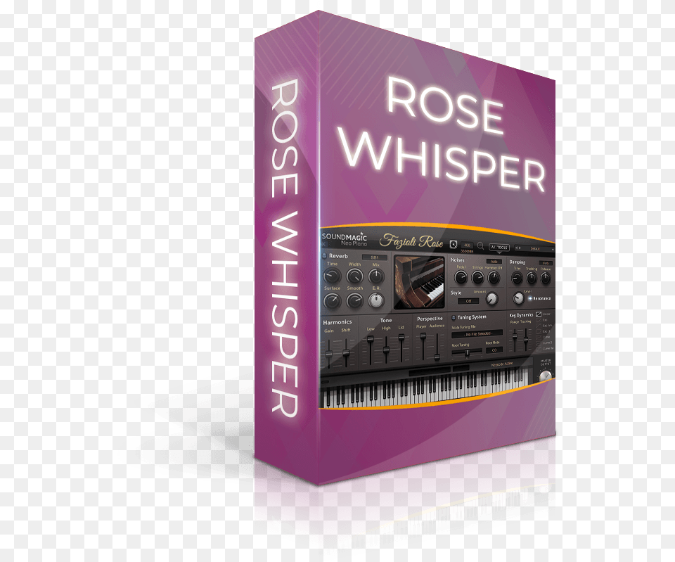 Rose Whisper Book Cover Png Image