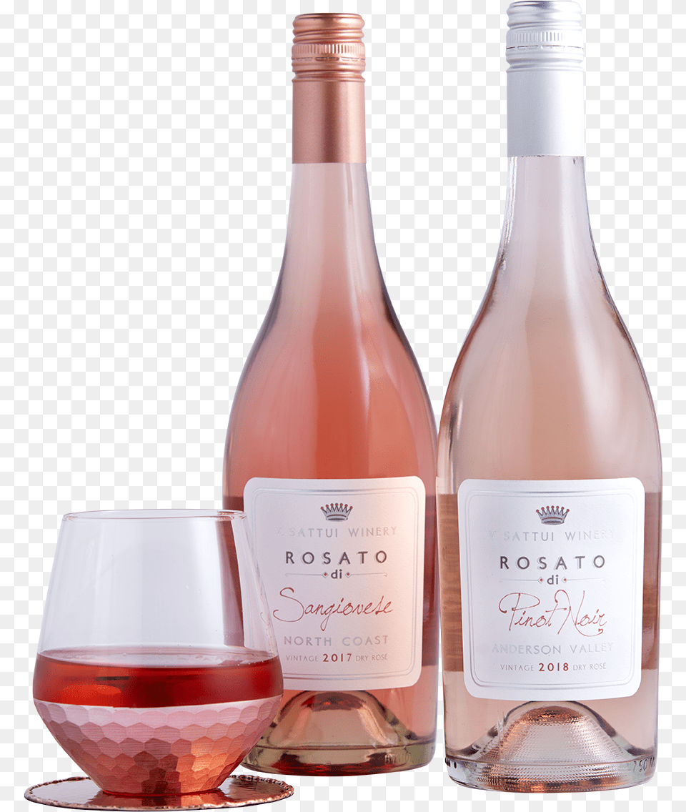 Rose Wine, Alcohol, Beverage, Bottle, Liquor Free Transparent Png