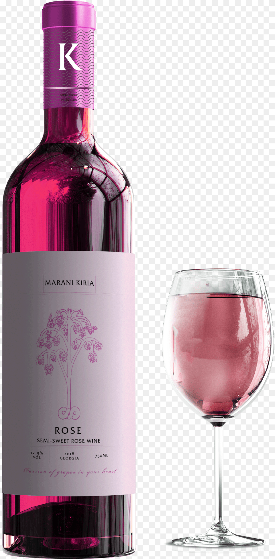 Rose Wine, Alcohol, Liquor, Glass, Bottle Png